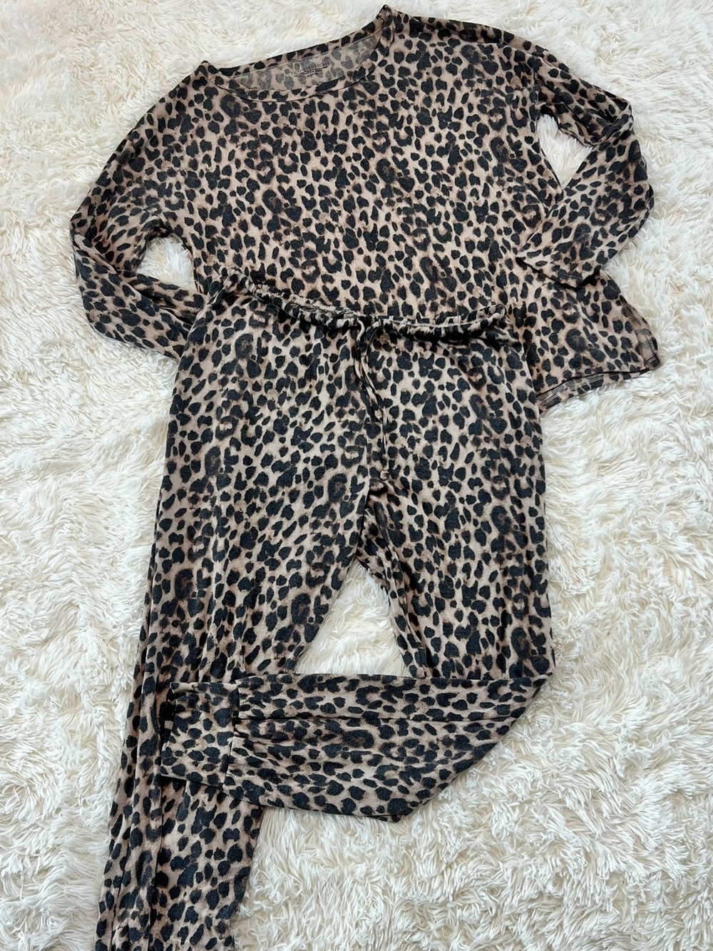 Victoria's Secret Leopard Sleep Set